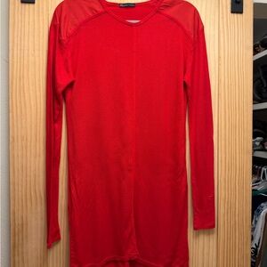 Zara Scarlet Long Sleeve Tunic